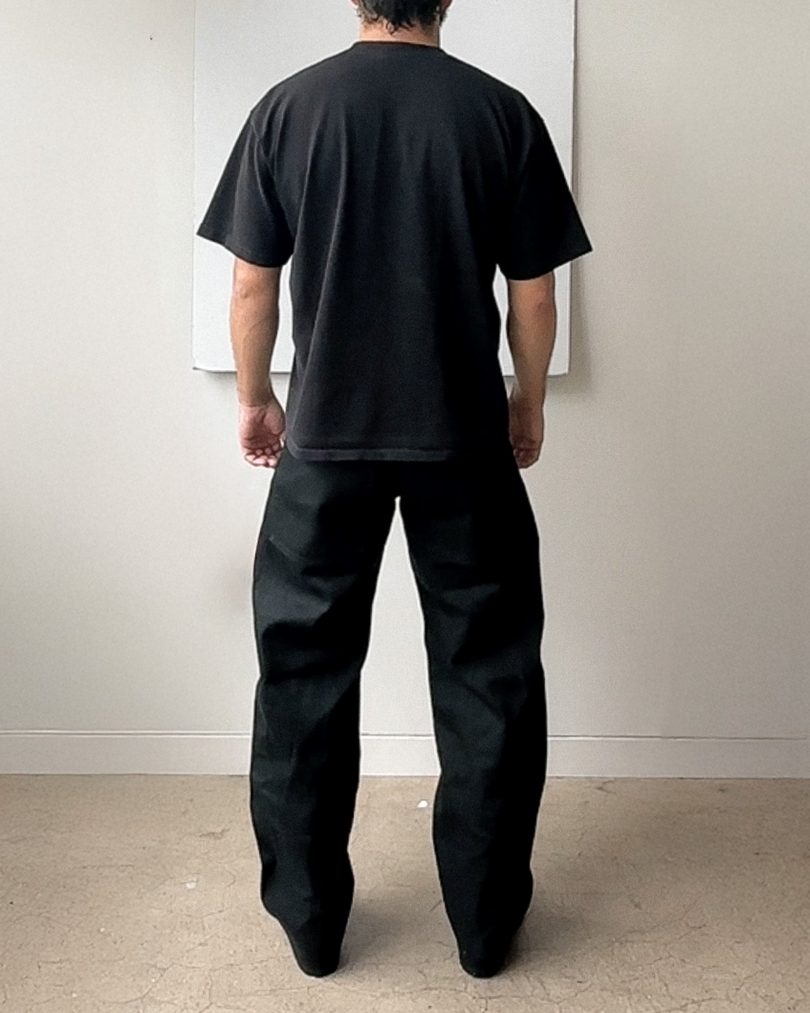 swoop jeans - black denim