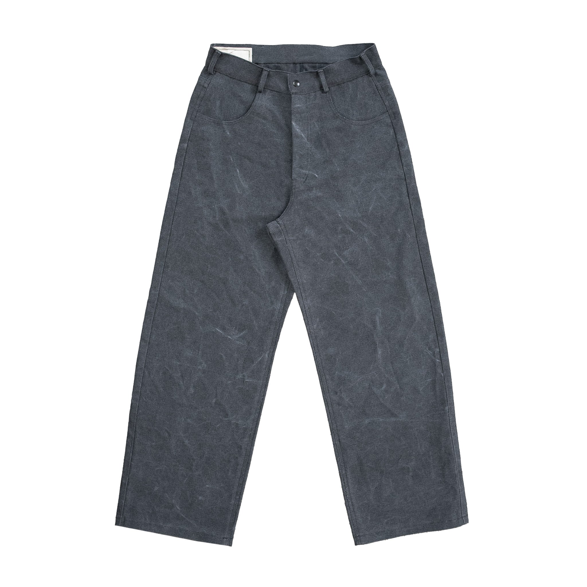 jeans - charcoal heavy canvas