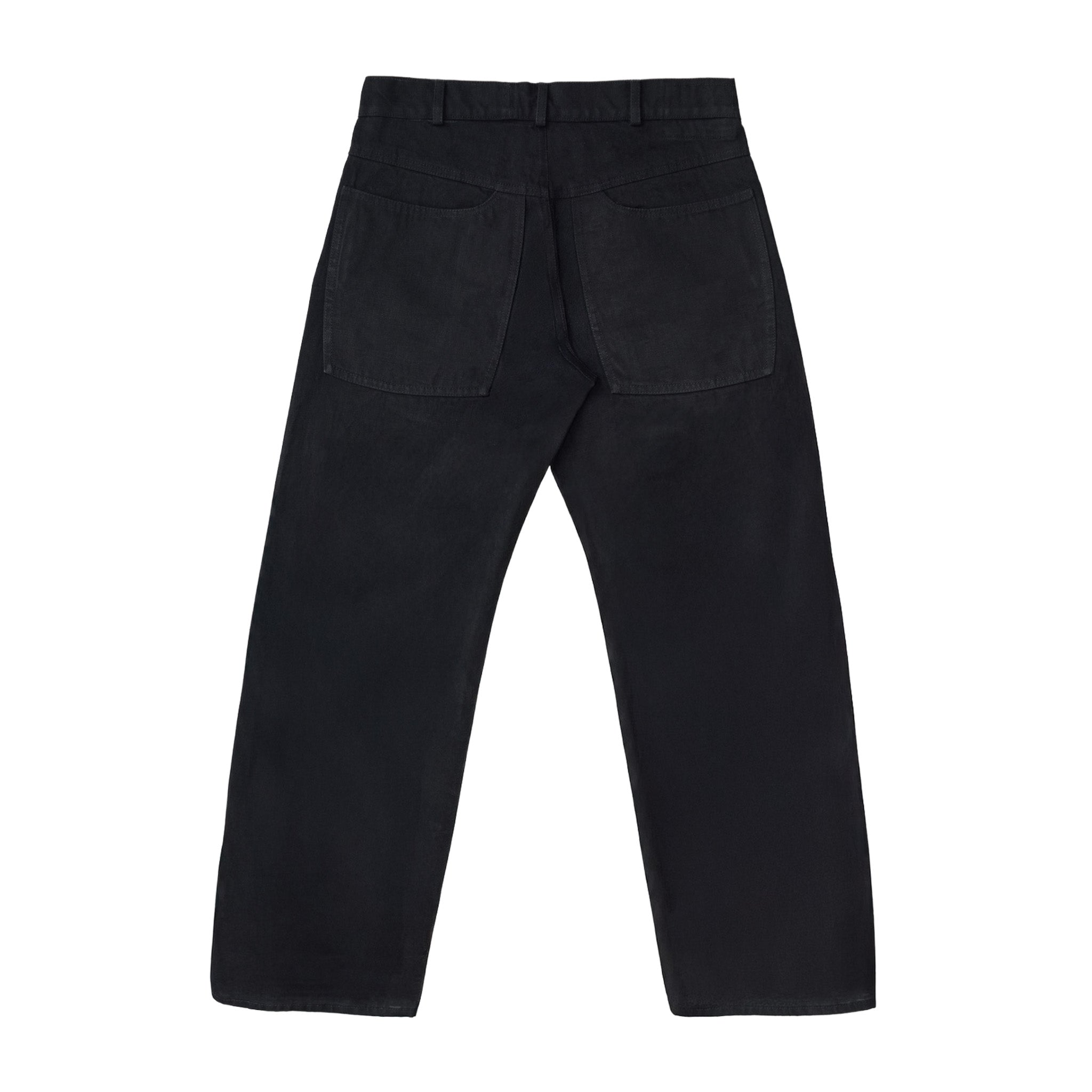 swoop jeans - black denim
