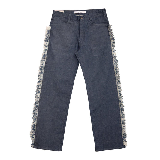 LM x AS - raw denim, denim tassel