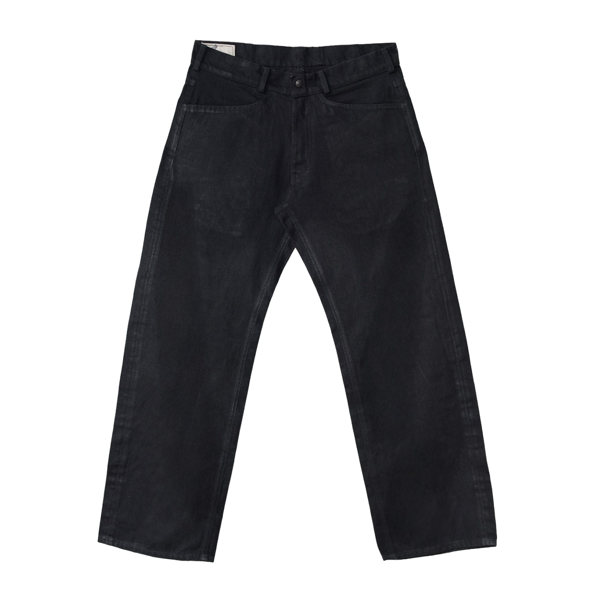 swoop jeans - black denim